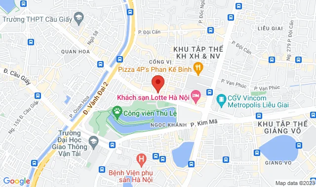 Số 16 Đào Tấn, Q. Ba Đình