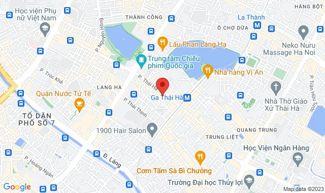 Số 165 Thái Hà, P. Láng Hạ, Q. Đống Đa