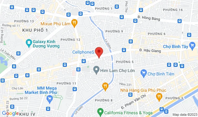 Số 167 Hậu Giang , P. 5, Q. 6