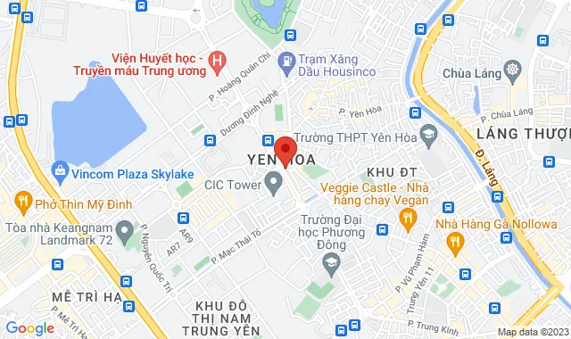 Số 168 Trung Kính, P. Yên Hoà, Q. Cầu Giấy
