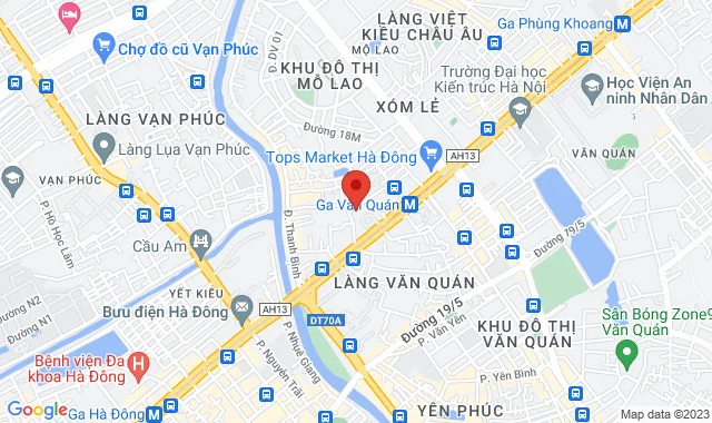 Số 16A2 – BT02 đường Mỗ Lao, P. Mộ Lao, Q. Hà Đông 
