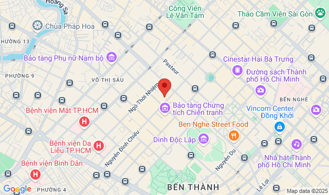 Số 172 Nguyễn Đình Chiểu, P. 6, Q. 3