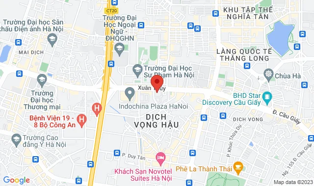 Số 173 Xuân Thuỷ (Đằng sau Điện máy Pico), Q. Cầu Giấy