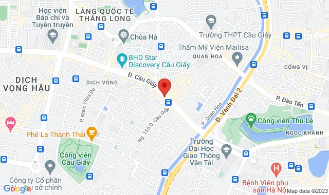 Số 175 đường Quan Hoa, P. Quan Hoa, Q. Cầu Giấy 