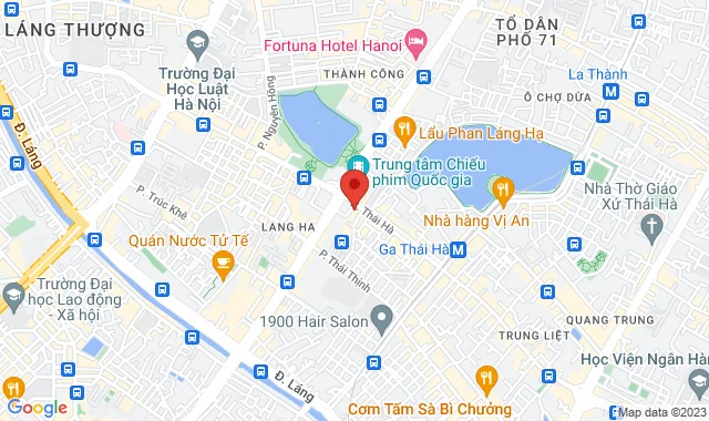 Số 175 Thái Hà, P. Láng Hạ, Q. Đống Đa