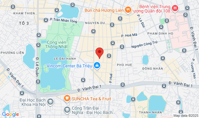 Số 177 Bùi Thị Xuân, Phường Hai Bà Trưng, TP. Hà Nội 