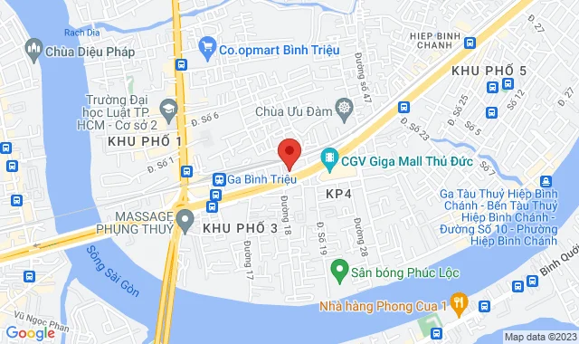 Số 178 Phạm Văn Đồng, P.Hiệp Bình Chánh, Q.Thủ Đức 
