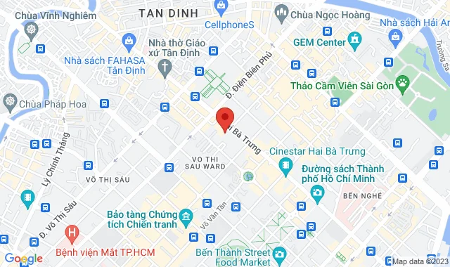 Số 179B Hai Bà Trưng, P. 6, Q. 3