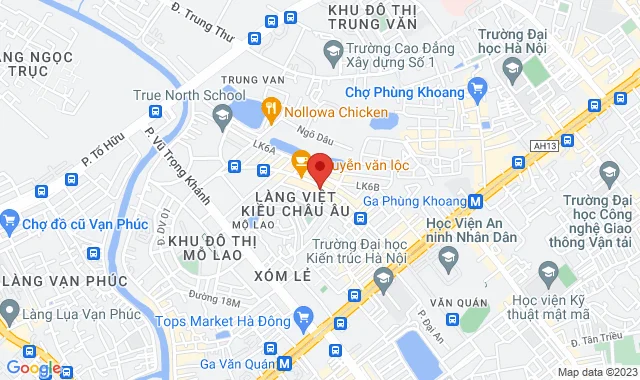 Số 17A Đường Nguyễn Văn Lộc, P. Mộ Lao, Q. Hà Đông 