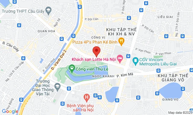 Số 18 Đào Tấn, Phường Cống Vị, Quận Ba Đình