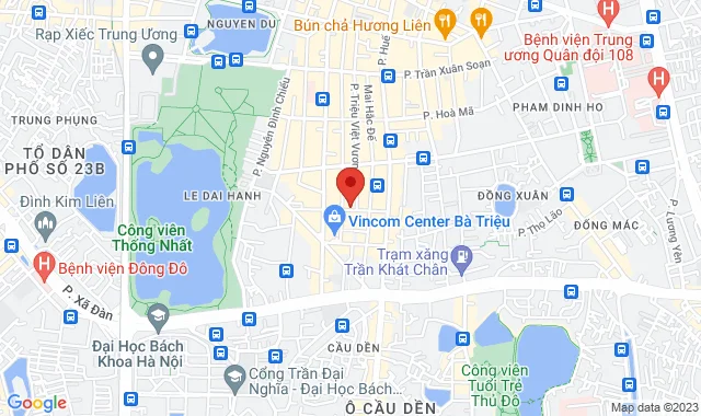 Số 18 Đoàn Trần Nghiệp, P. Bùi Thị Xuân, Q. Hai Bà Trưng