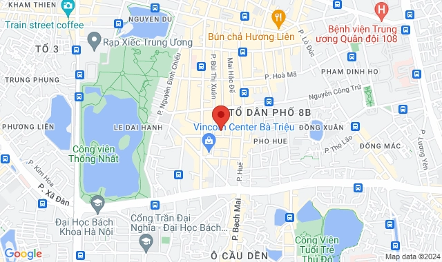 Số 182 Triệu Việt Vương, P. Bùi Thị Xuân, Q. Hai Bà Trưng