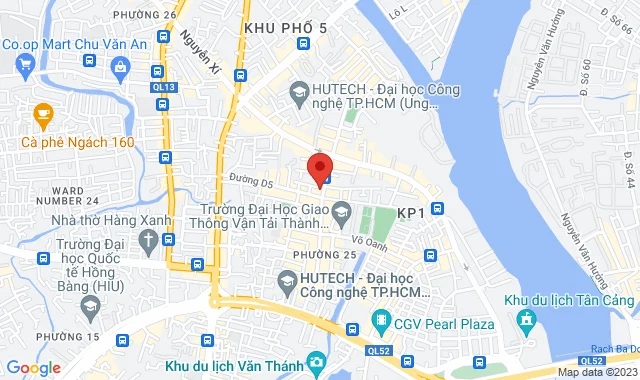 Số 183 Đường D2, P. 25, Q. Bình Thạnh