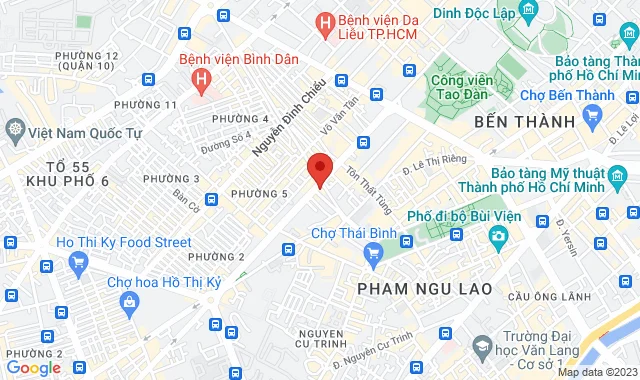 Số 183A Nguyễn Thị Minh Khai, P. Phạm Ngũ Lão, Q. 1