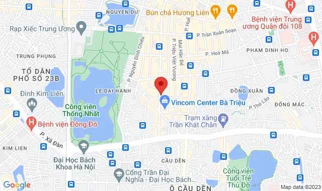 Số 189 Bà Triệu, P. Lê Đại Hành, Q. Hai Bà Trưng