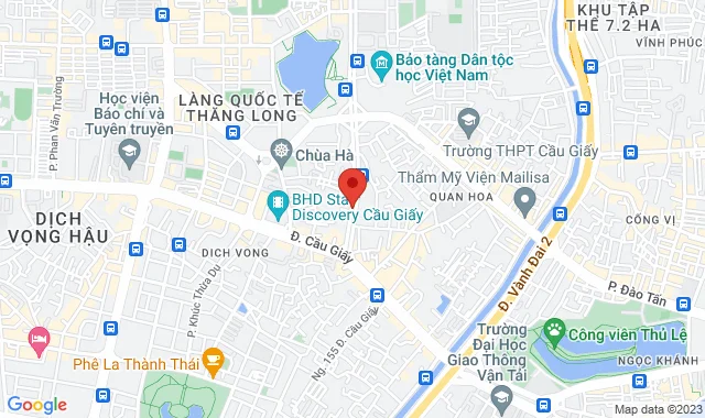Số 19 Nguyễn Văn Huyên, P. Dịch vọng, Q. Cầu Giấy