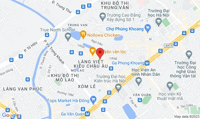 Số 19B Nguyễn Văn  Lộc, P. Mộ Lao, Q. Hà Đông