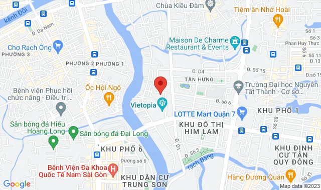 Số 2 – 4, Đường 9, P. Tân Hưng, Q. 7