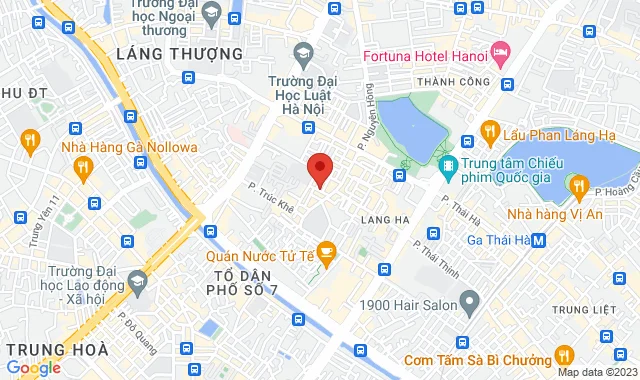Số 2, Ngõ 34 Nguyên Hồng, P. Láng Hạ, Q. Đống Đa