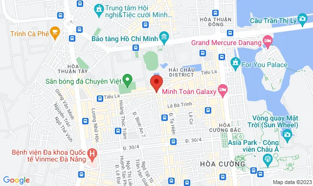 Số 2 Lê Thanh Nghị, P. Hòa Cường Bắc, Q. Hải Châu