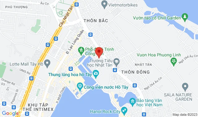 Số 2 Ngõ 431 đường Âu Cơ, P. Nhật Tân, Q. Tây Hồ