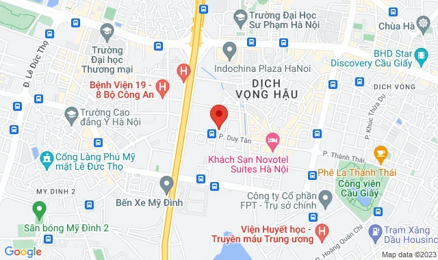 Số 2 Ngõ 86 đường Duy Tân, P. Dịch Vọng Hậu, Q.Cầu Giấy                                        