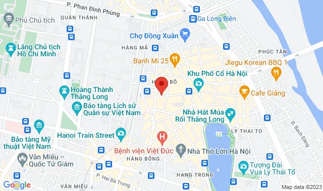 Số 20 Bát Đàn, P. Hàng Bồ, Q. Hoàn Kiếm
