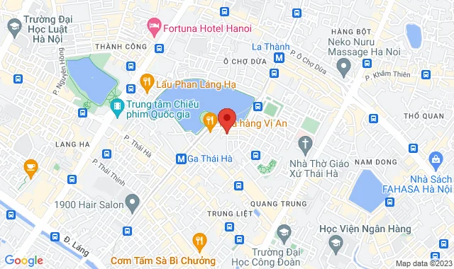 Số 20 Ngõ 113, Phố Hoàng Cầu, P. Ô Chợ Dừa, Q. Đống Đa