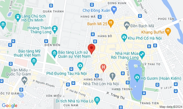 Số 20 Nguyễn Quang Bích, P.Cửa Đông, Q.Hoàn Kiếm