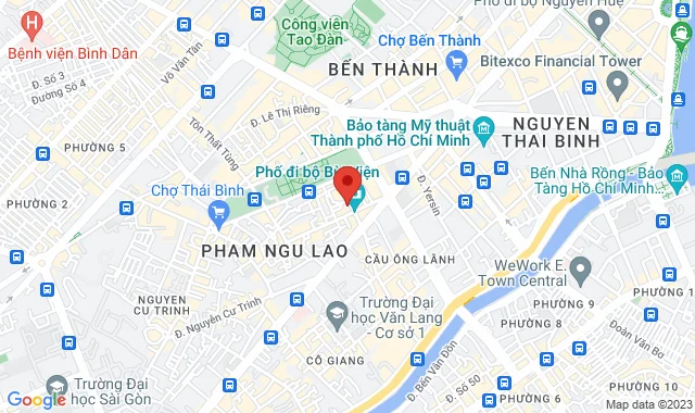 Số 201 Đề Thám, P. Phạm Ngũ Lão, Q. 1