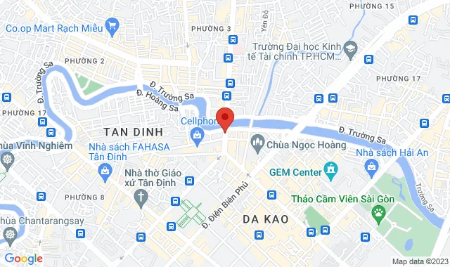 Số 203 Đinh Tiên Hoàng, P. Tân Định, Q.1
