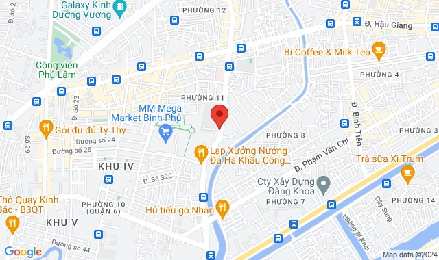 Số 203C Nguyễn Văn Luông, P. 11, Q. 6