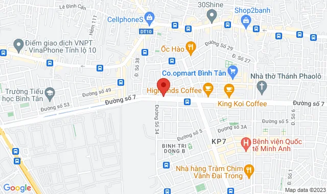 Số 206-208 Trần Văn Giàu, P. Bình Trị Đông, Q. Bình Tân