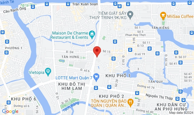Số 208 Nguyễn Hữu Thọ, P. Tân Hưng, Q. 7