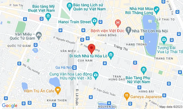 Số 21 Phan Bội Châu, P. Cửa Nam, Q. Hoàn Kiếm