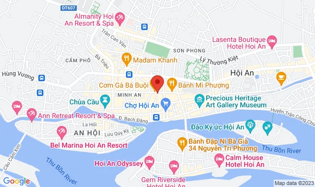 Số 21 Phan Châu Trinh, P. Minh An, TP Hội An, Quảng Nam