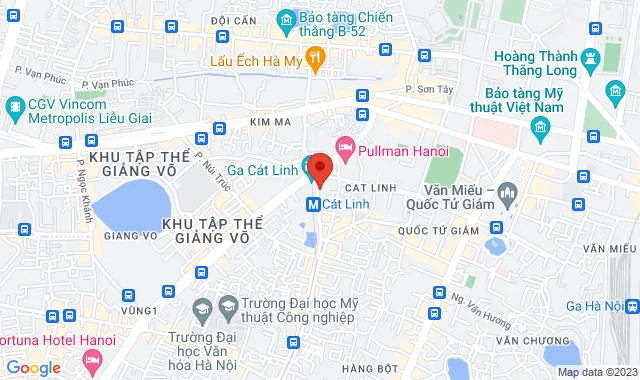  Số 214 Hào Nam, Tầng 6 tòa nhà NHS Center, P. Cát Linh, Q. Đống Đa