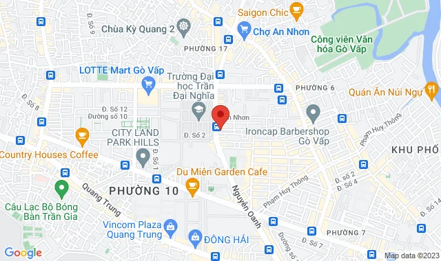 Số 214 Nguyễn Oanh, P. 17, Q. Gò Vấp