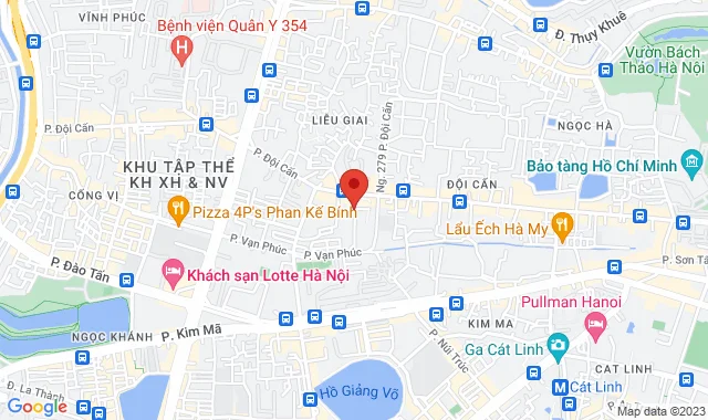 Số 218 Đội Cấn, Q. Ba Đình