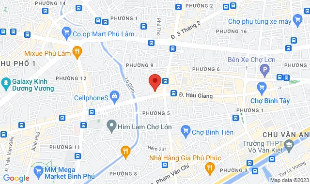 Số 218 Hậu Giang, P. 9, Q. 6