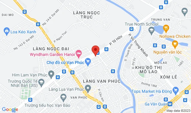 Số 22, Lô 06, KĐT Shophouse Tố Hữu, P. Vạn Phúc, Q. Hà Đông