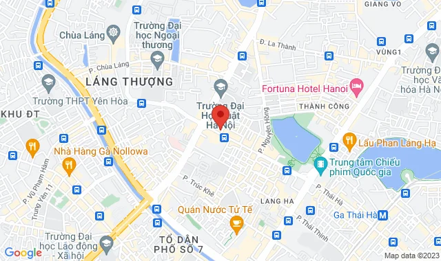 Số 22 Huỳnh Thúc Kháng, P. Láng Hạ, Q. Đống Đa