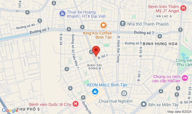 Số 228 Tên Lửa, P. Bình Trị Đông B, Q. Bình Tân