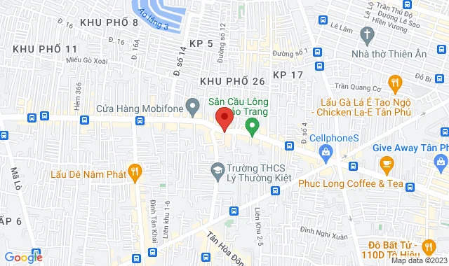 Số 239 Lê Văn Quới, P. Bình Trị Đông, Q. Bình Tân
