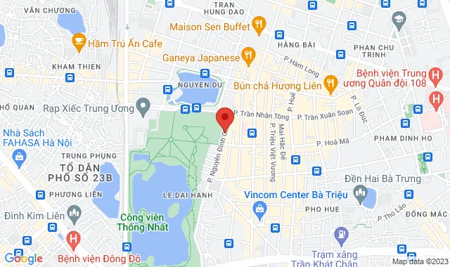 Số 23C Nguyễn Đình Chiểu, P. Nguyễn Du, Q. Hai Bà Trưng