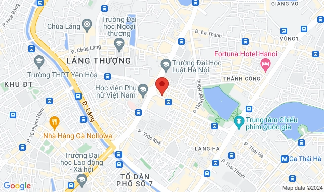 Số 24 Huỳnh Thúc Kháng, P. Thành Công, Q. Đống Đa
