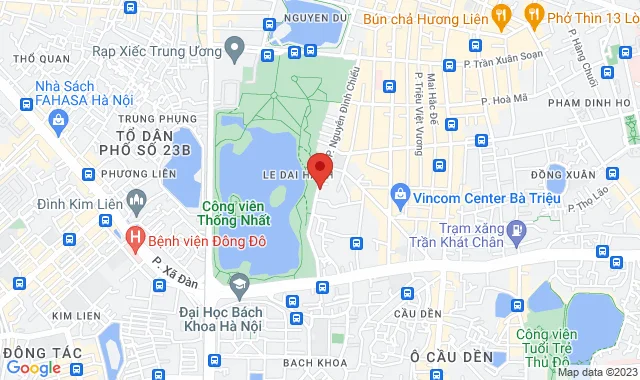 Số 25 Vân Hồ 2, P. Lê Đại Hành, Q. Hai Bà Trưng 