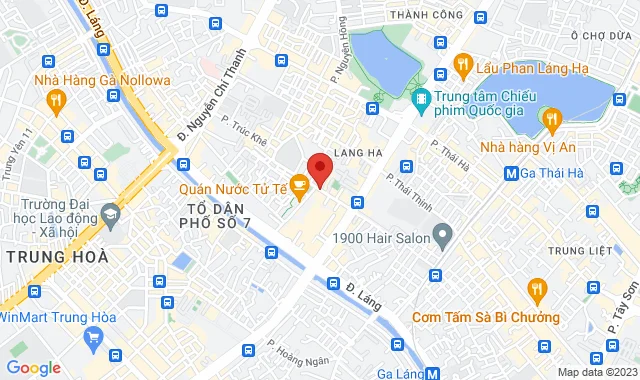 Số 25 Vũ Ngọc Phan (LK5 Biệt Thự LaCasa), P. Láng Hạ, Q. Đống Đa