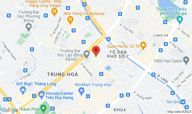 Số 26 Nguyễn Thị Định, P. Trung Hòa, Q. Cầu Giấy