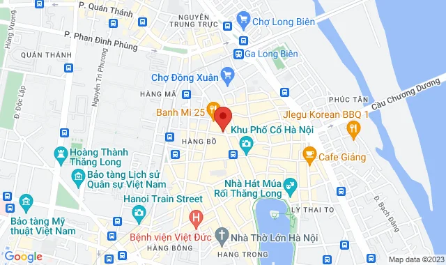 Số 26 phố Lãn Ông, P. Hàng Bồ, Q. Hoàn Kiếm